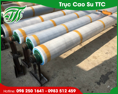 Trục cao su in Flexo